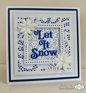Dies by Sue Wilson Festive Collection - Pierced Square Frames