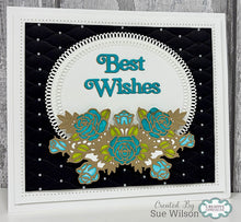 Dies by Sue Wilson Frames & Tags Collection - Rose Cluster