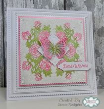 Dies by Sue Wilson Frames & Tags Collection - Rose Cluster
