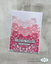 Dies by Sue Wilson Frames & Tags Collection - Rose Cluster
