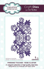 Dies by Sue Wilson Frames & Tags Collection - Rose Cluster