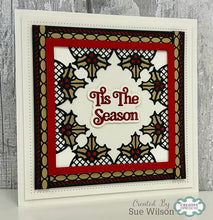 Dies by Sue Wilson Festive Collection - Holly Lattice Border