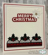 Dies by Sue Wilson Festive Collection - Holly Lattice Border