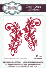 Dies by Sue Wilson Festive Collection - Heirloom Flourishes