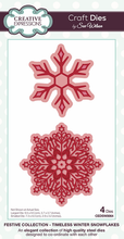 Dies by Sue Wilson Festive Collection - Timeless Winter Snowflakes