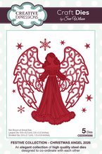Dies by Sue Wilson Festive Collection - Christmas Angel 2026