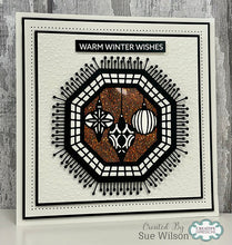 Dies by Sue Wilson Festive Collection - Nostalgic Bauble Octagon