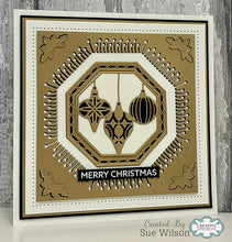 Dies by Sue Wilson Festive Collection - Nostalgic Bauble Octagon