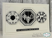 Dies by Sue Wilson Festive Collection - Nostalgic Bauble Octagon