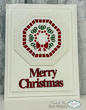 Dies by Sue Wilson Festive Collection - Holly Wreath Octagon