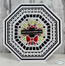 Dies by Sue Wilson Festive Collection - Holly Wreath Octagon
