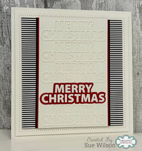 Dies by Sue Wilson Festive Collection - Merry Christmas