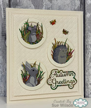 Dies by Sue Wilson Noble Shadowed Sentiments - Autumn Greetings