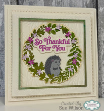 Dies by Sue Wilson Noble Shadowed Sentiments - So Thankful For You