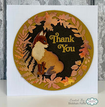 Dies by Sue Wilson Woodland Collection - Flora The Fox