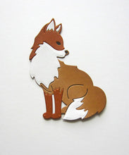 Dies by Sue Wilson Woodland Collection - Flora The Fox