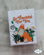Dies by Sue Wilson Woodland Collection - Flora The Fox
