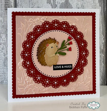 Dies by Sue Wilson Woodland Collection - Hazel The Hedgehog