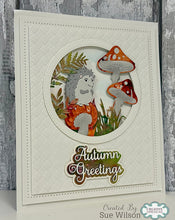 Dies by Sue Wilson Woodland Collection - Hazel The Hedgehog