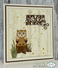 Dies by Sue Wilson Woodland Collection - Olivia The Owl