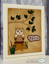 Dies by Sue Wilson Woodland Collection - Olivia The Owl