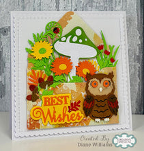 Dies by Sue Wilson Woodland Collection - Olivia The Owl