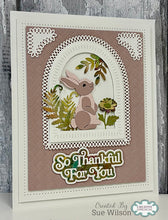 Dies by Sue Wilson Woodland Collection - Bailey The Bunny