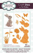 Dies by Sue Wilson Woodland Collection - Bailey The Bunny