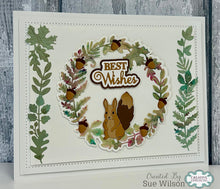 Dies by Sue Wilson Woodland Collection - Autumn Wreath