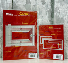Cardzz By Crealies - Postage Stamp Sheet Rectangle with Rectangle Dies