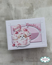 Cardzz By Crealies - Postage Stamp Sheet Rectangle with Oval Dies