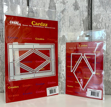 Cardzz By Crealies - Postage Stamp Sheet Rectangle with Diamond Dies