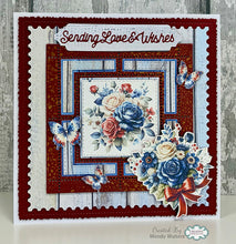 Cardzz By Crealies - Postage Stamp Sheet Square with Square Dies