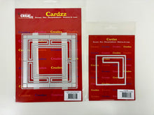 Cardzz By Crealies - Postage Stamp Sheet Square with Square Dies