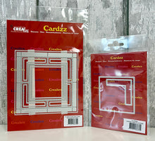 Cardzz By Crealies - Postage Stamp Sheet Square with Square Dies