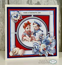 Cardzz By Crealies - Postage Stamp Sheet Square with Circle Dies