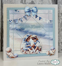 Cardzz By Crealies - Postage Stamp Sheet Square with Diagonal Square Dies