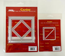 Cardzz By Crealies - Postage Stamp Sheet Square with Diagonal Square Dies
