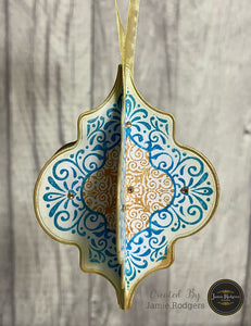 Jamie Rodgers Crafts Tile Collection - Ornate Patterns DL Stamp Set