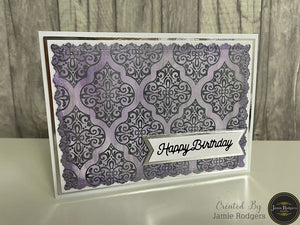 Jamie Rodgers Crafts Tile Collection - Ornate Patterns DL Stamp Set
