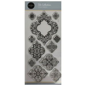 Jamie Rodgers Crafts Tile Collection - Ornate Patterns DL Stamp Set