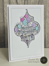 Jamie Rodgers Crafts Tile Collection - Happy Birthday DL Stamp Set