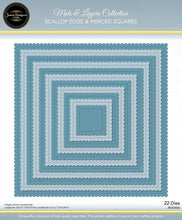 Jamie Rodgers Crafts Mats & Layers Collection - Scallop Edge & Pierced Squares