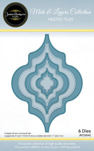 Jamie Rodgers Crafts Mats & Layers Collection - Nested Tiles Die Set