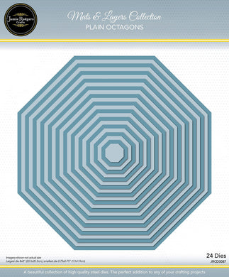 Jamie Rodgers Crafts Mats & Layers Collection - Plain Octagons