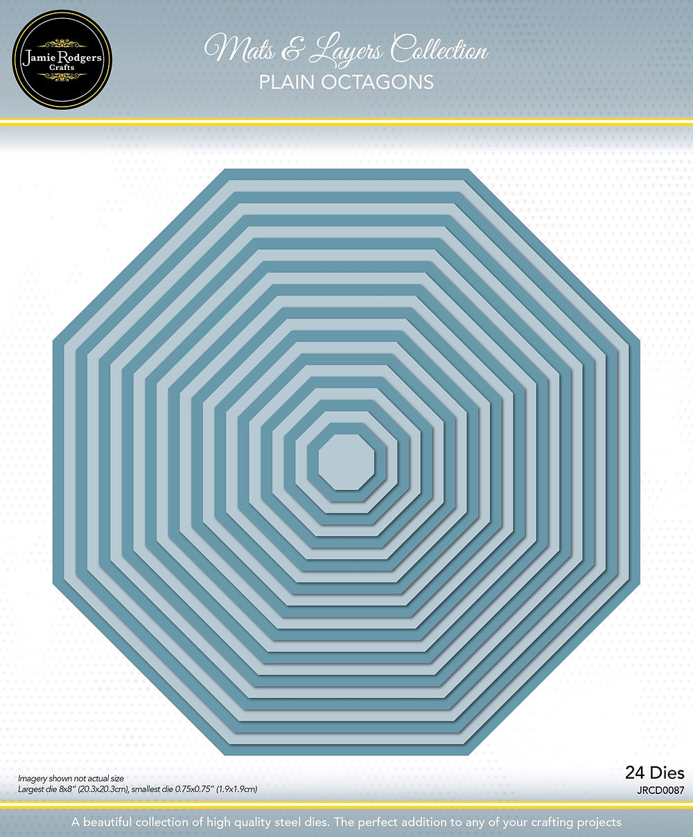 Jamie Rodgers Crafts Mats & Layers Collection - Plain Octagons