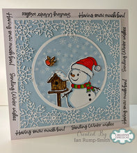Jamie Rodgers Crafts Festive Collection - Square Snowflake Frame