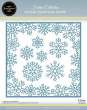 Jamie Rodgers Crafts Festive Collection - Square Snowflake Frame