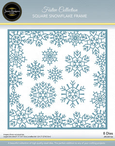 Jamie Rodgers Crafts Festive Collection - Square Snowflake Frame