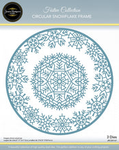 Jamie Rodgers Crafts Festive Collection - Circular Snowflake Frame